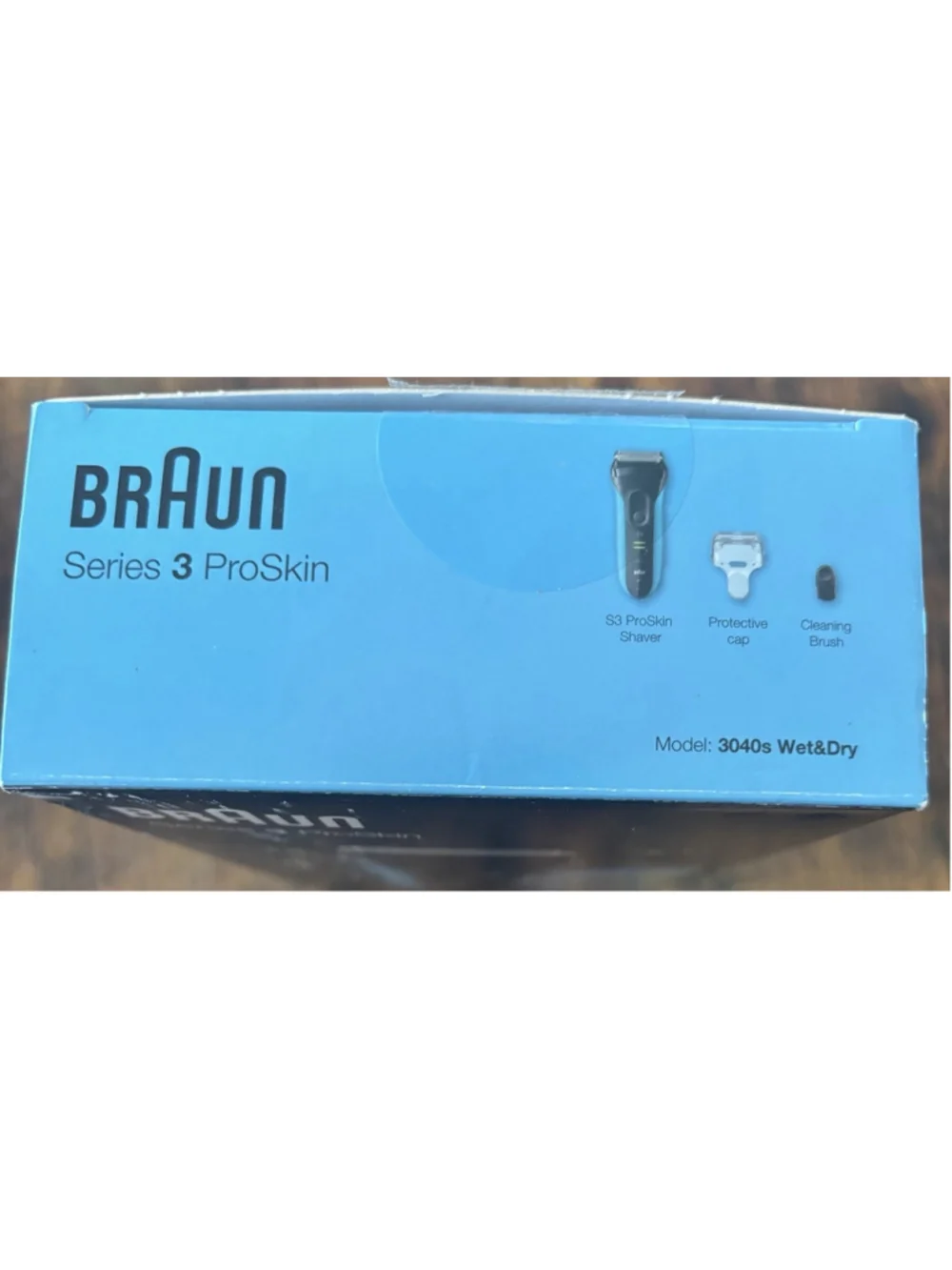 Braun Razor Series 3 ProSkin Rechargable Wet Dry Foil Precision Trimmer 3040S